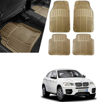 Znee Smart Rubber Standard Mat For  Universal For Car(Beige)