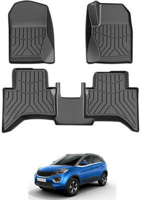 RKPSP PVC Tray Mat For  Tata Nexon(Black)