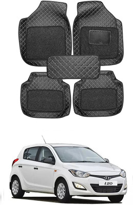 arneja trading company Leatherite 7D Mat For  Hyundai i20(Black)