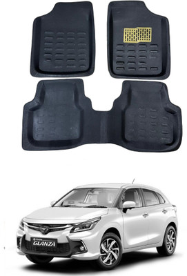 arneja trading company Polyutherine 3D Mat For  Toyota Glanza(Black)