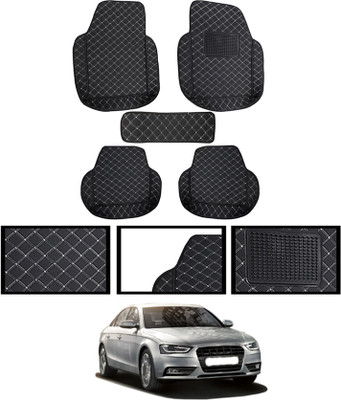 MSNP Leatherite Standard Mat For  Audi S4(Black)