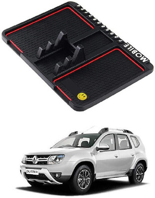 GS Grow n Shine Rubber Standard Mat For  Renault Duster(Black)