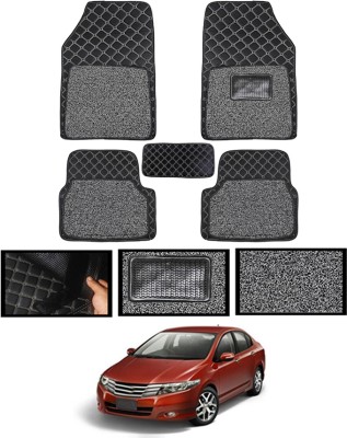 MATIES Leatherite 7D Mat For  Honda Universal For Car(Black)