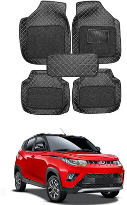 arneja trading company Leatherite 7D Mat For  Mahindra KUV100(Black)