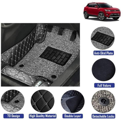 TOFIT ENTERPRISE Leather 7D Mat For  Mahindra XUV 300(Black)
