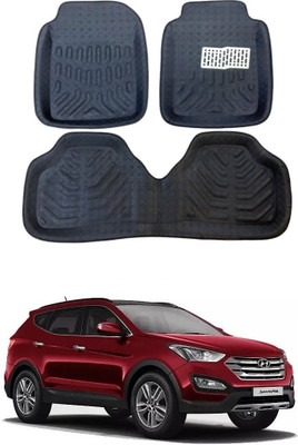 arneja trading company Polyutherine 3D Mat For  Hyundai SantaFe(Black)