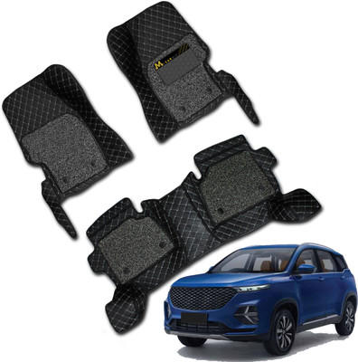 Mecarnic Leatherite 7D Mat For  MG Hector(Black)