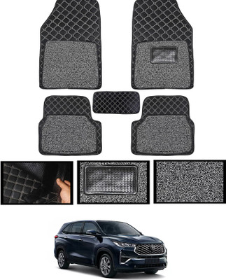 MATIES Leatherite 7D Mat For  Toyota Universal For Car(Black)