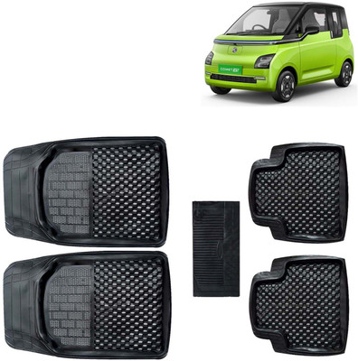 Kingsway PVC Tray Mat For  MG Universal For Car(Black)