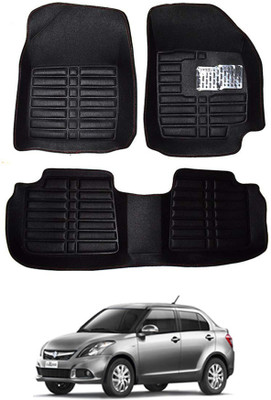 MATIES Plastic 5D Mat For  Maruti Suzuki Universal For Car(Black)