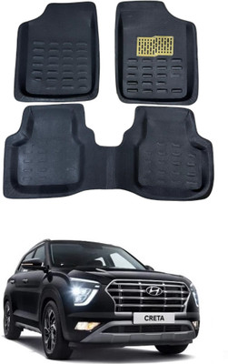 ARNEJA Polyutherine 3D Mat For  Hyundai Creta(Black)