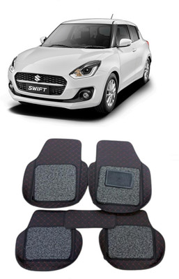 arneja trading company Leatherite 7D Mat For  Maruti Suzuki New Swift(Red, Black)