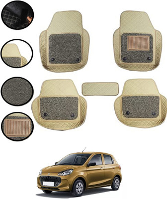 MSNP Leatherite 7D Mat For  Maruti Alto K10(Beige)