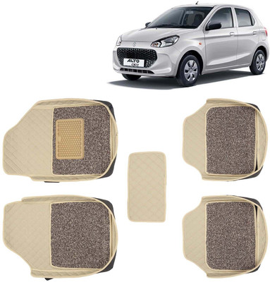 Kingsway Leatherite 7D Mat For  Maruti Suzuki Alto K10(Beige)