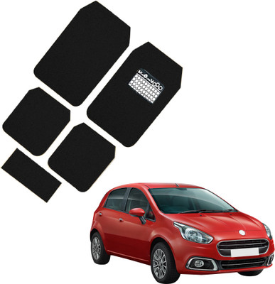 INSURE AUTOMOTIVE PVC Standard Mat For  Fiat Punto(Black)