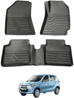 RKPSP PVC Tray Mat For  Maruti Suzuki Alto 800(Black)
