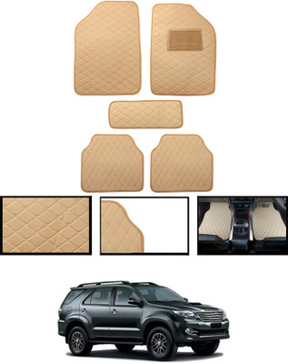 MSNP Leatherite Standard Mat For  Toyota Fortuner(Beige)