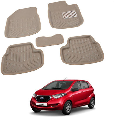 ROSHNEER ENTERPRISES PVC 3D Mat For  Datsun Redi GO(Beige)
