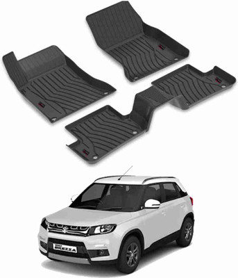 AUTOMOXCO TPV Tray Mat For  Maruti Suzuki Vitara Brezza(Black)