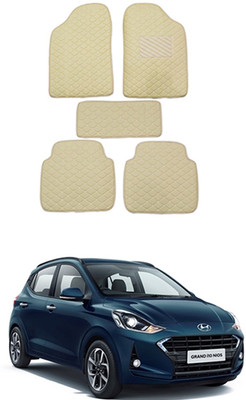 MATIES Leatherite Standard Mat For  Grand i10 Nios(Beige)