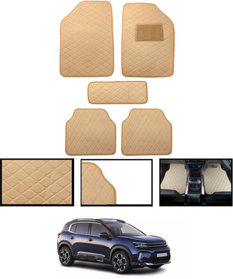 CCMM Leatherite Standard Mat For  Citroen Universal For Car(Beige)
