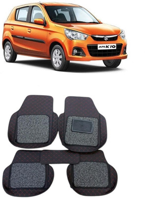 ARNEJA Leatherite 7D Mat For  Maruti Suzuki Alto K10(Red, Black)