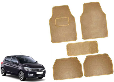 AUTO PEARL Polyester Standard Mat For  Tata Tiago(Beige)