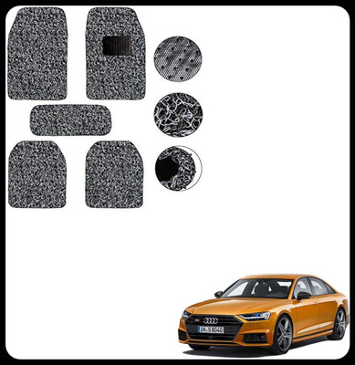SEMAPHORE Rubber Standard Mat For  Audi A8(Grey, Black)