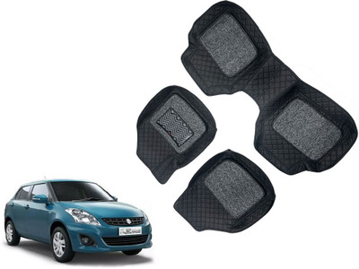 AUTO PEARL Leatherite 7D Mat For  Maruti Swift Dzire(Black)