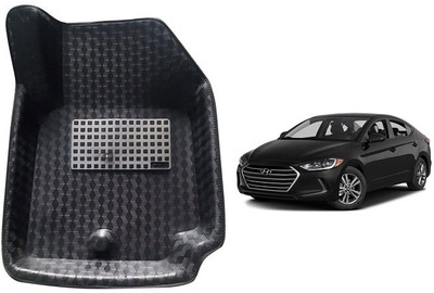 ROSHNEER ENTERPRISES PVC Tray Mat For  Hyundai Elantra Fluidic(Black)
