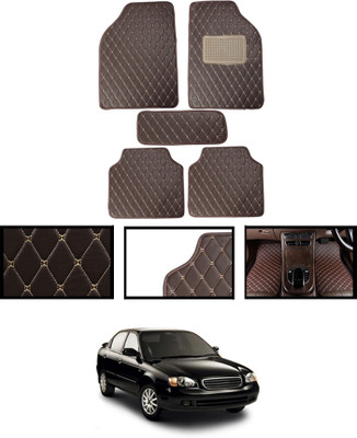 MATIES Leatherite Standard Mat For  Maruti Suzuki Baleno(Brown)