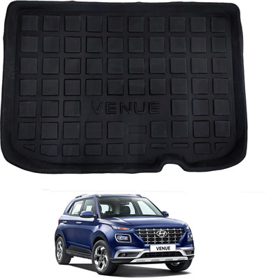 MATIES PVC Tray Mat For  Hyundai Venue(Black)