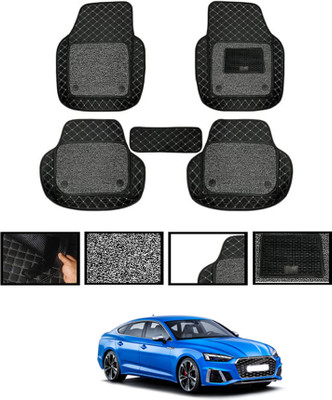 ABJD Leatherite 7D Mat For  Audi S5(Black)