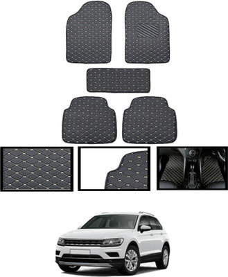 CCMM Leatherite Standard Mat For  Volkswagen Tiguan(Black)