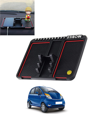 AYW Silicone Tray Mat For  Tata Nano(Black)