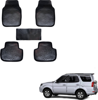SS FOR YOUR SMART NEEDS Vinyl Standard Mat For  Tata Safari Dicor(Black)