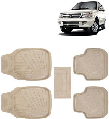 Kingsway PVC Tray Mat For  Tata Safari Dicor(Beige)