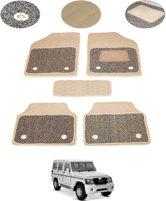MSNP Leatherite 7D Mat For  Mahindra Bolero(Beige)