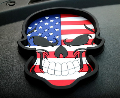 ACCESSOREEZ Rubber Standard Mat For  Universal For Car(Red, White, Blue)