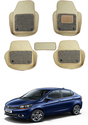 MATIES Leatherite 7D Mat For  Tata Tigor(Beige)