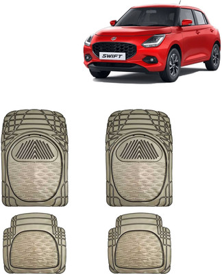 Kingsway PVC Standard Mat For  Maruti Suzuki Swift(Brown)