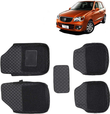 Kingsway Leatherite 7D Mat For  Maruti Suzuki Alto K10(Black)