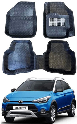ARNEJA Polyutherine 5D Mat For  Hyundai i20 Active(Black)