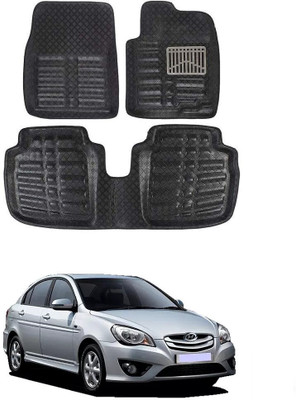 arneja trading company Polyutherine 3D Mat For  Hyundai Verna Transform(Black)