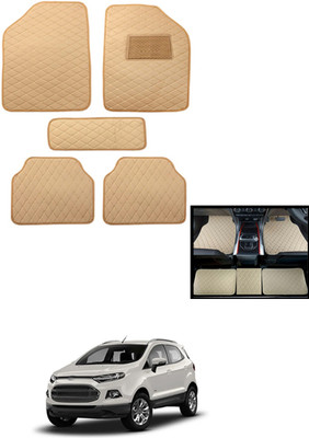 MATIES Leatherite Standard Mat For  Ford Ecosport(Beige)