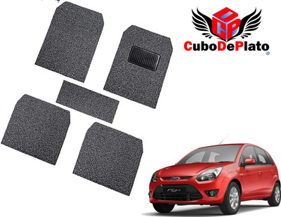 CuboDePlato PVC, Nylon Standard Mat For  Ford Figo(Grey)
