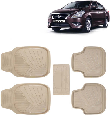 Kingsway PVC Tray Mat For  Nissan Sunny(Beige)