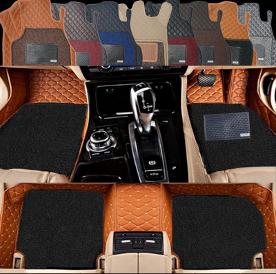 Autoclow Leatherite 7D Mat For  Mahindra Bolero(Black)