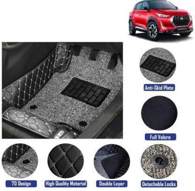 TOFIT ENTERPRISE Leatherite 7D Mat For  Nissan Magnite(Black)