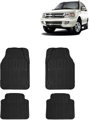 Kingsway PVC Standard Mat For  Tata Safari Dicor(Black)
